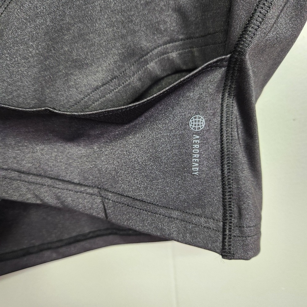 Adidas Yoga‎ Crop Tank Top Womens XL Black HS8120 Aeroready Training MSRP $45 - Picture 2 of 10